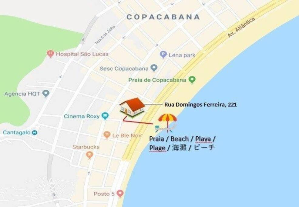 Apartamento Novo! Design E Melhor Localizacao Copacabana Praia Río de Janeiro Exterior foto