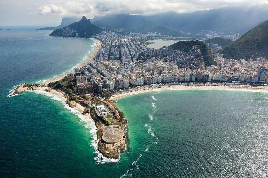 Apartamento Novo! Design E Melhor Localizacao Copacabana Praia Río de Janeiro Exterior foto